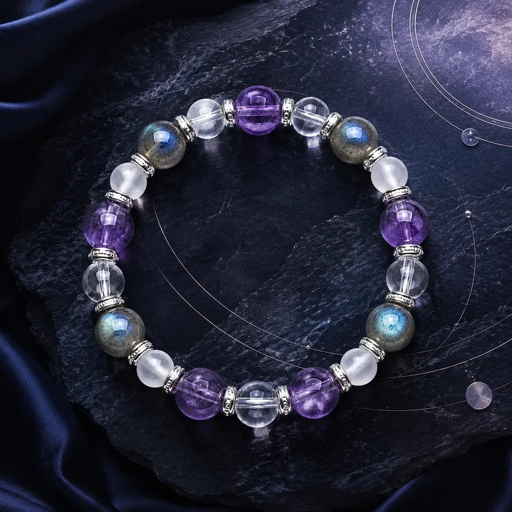 Air Element Guardian crystal bracelet and ritual set